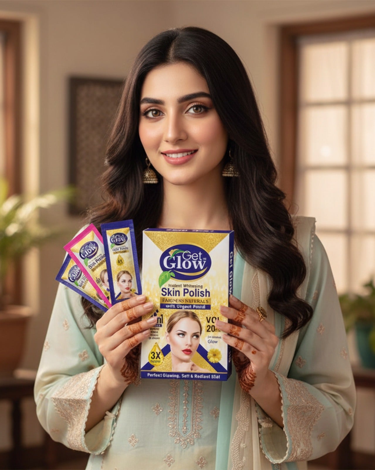 Get Glow Skin Polish (with 3 sachets)